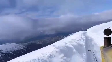 Kardan Kapanan Yamadağı Yolu Büyükşehir Ekiplerince Açıldı