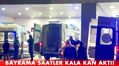 Malatya’da Arefe günü kan aktı: Trafik tartışmasında 2 kişi bıçaklandı!