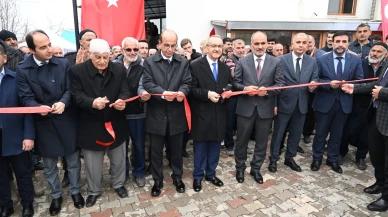 Topsöğüt’te Yeniden İnşa Edilen Sancaktar Camii İbadete Açıldı