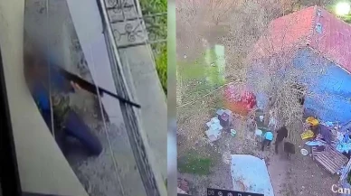 Komşu Kavgasında Tüfekli Saldırı Kamerada: Şüpheli Serbest Bırakıldı
