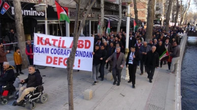 Malatya’da Mescid-i Aksa ve Filistinli esirler için yürüyüş düzenlendi