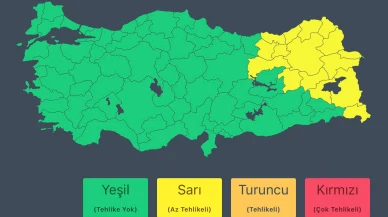 Meteoroloji Uyardı: Doğu’da Kuvvetli Yağış Fırtına Ve Çığ Riski Alarmı