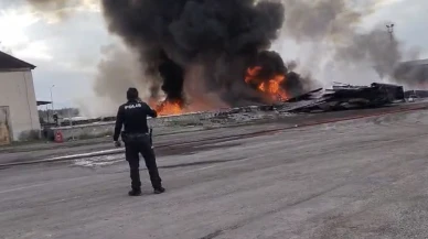 Karayolları Şefliği'nde Meydana Gelen Yangın Korkuttu