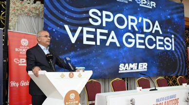 Malatya'da Spor'da Vefa Gecesi: 68 Branşa Ödül Verildi