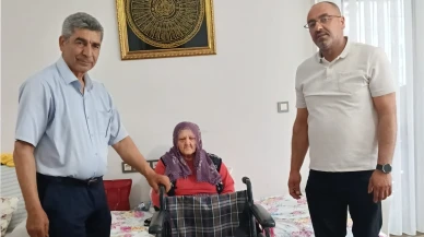 Malatya’da Engelli Teyzenin Talebi Yerine Getirildi