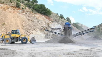 Mobil Tesislerle 50 Bin Ton Yol Malzemesi Üretildi!