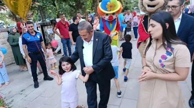Darende’de İlk Kez Düzenlenen Çocuk Panayırı Başladı