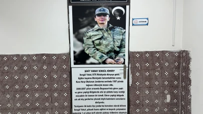 Yarbay Songül Yakut'un Adı Fethiye İlkokulu Kütüphanesinde Yaşayacak