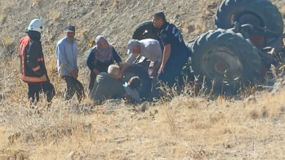 Battalgazi'de meydana gelen traktör kazasında 1 kişi yaralandı!