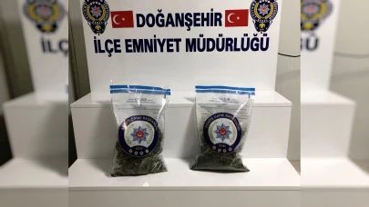 Doğanşehir’de Uyuşturucu Operasyonu: 752 Gram Esrar Ele Geçirildi