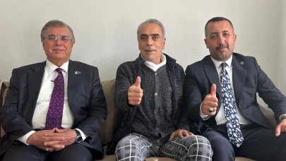 Prof. Dr. Doğan Aydal’dan Mehmet Zafer’e Taziye ve Geçmiş Olsun Ziyareti