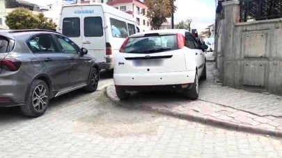 Malatya’da Kaldırıma Park Sorunu Yayaları Mağdur Ediyor