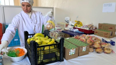 Arguvanlı öğrencilere sağlıklı beslenme desteği devam ediyor