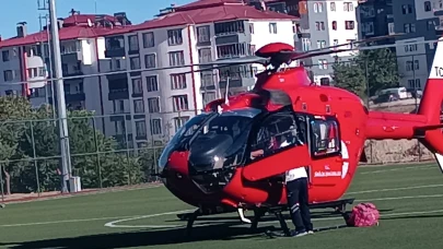 Malatya’da Ambulans Helikopter ile 3 Hasta Acil Sevk Edildi