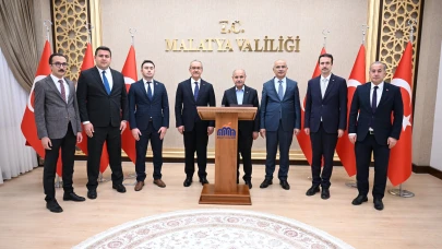 İçişleri Bakan Yardımcısı Aktaş, Malatya Çalışmaları Yerinde İnceledi