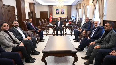 MÜSİAD Malatya Heyeti, Vali Seddar Yavuz’u Ziyaret Ederek Görüştü