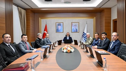 Malatya Güvenlik Toplantısında Suçla Mücadele Raporu Değerlendirildi