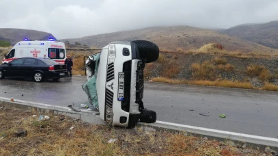 Malatya-Kayseri Karayolu’nda Tek Taraflı Trafik Kazası: 6 Yaralı