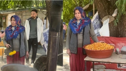 Depremzede Aynur Gündoğdu, Ulupınar’da Süt Mısırıyla Hayata Tutunuyor