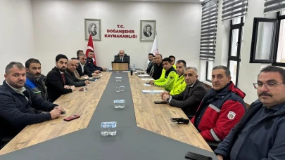 Doğanşehir Kışa Hazırlanıyor: Kaymakam Sungur'dan "Kesintisiz Hizmet" Talimatı