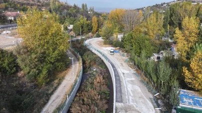 Başkan Geçit Beylerderesi Bisiklet ve Yürüyüş Yolu Projesini İnceledi