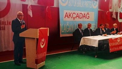 BBP Akçadağ İlçe Kongresi Yapıldı: Hikmet Aladağ Başkan Seçildi
