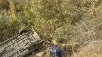 Malatya’da Panelvan Minibüs Ağaçlık Alana Devrildi: 3 Yaralı