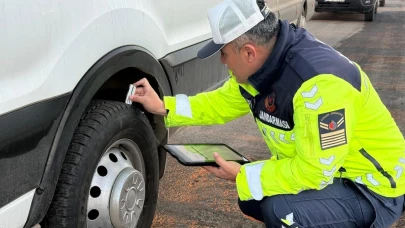 Malatya Doğanşehir’de Kış Lastiği Denetimi: 3 Sürücüye Ceza