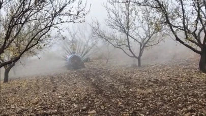 Malatya'da Kayısı İçin Kış Mesaisi: İlaçlama Başladı