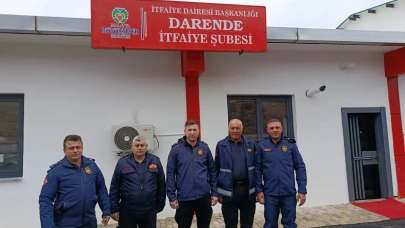 Darende'de 11 Yıllık "Göçebe" Dönemi Bitti: İtfaiye Yeni Üssüne Taşındı