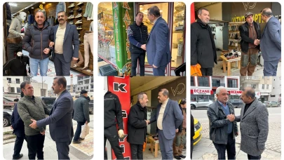 MHP Battalgazi İlçe Teşkilatı’ndan Esnaf Ziyareti  “Komşum Nasılsın”