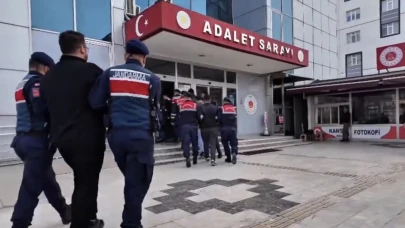 Jandarmadan 7 İlde Suç Örgütlerine Darbe 64 Şüpheli Yakalandı