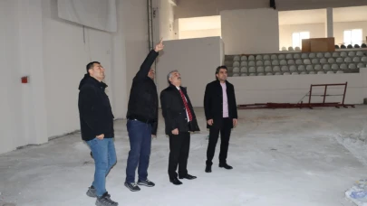 Yeşiltepe Spor Kompleksi Güçleniyor Tesislerde İncelemelerde Bulundu