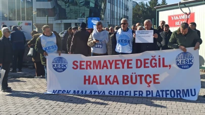 Malatya'da KESK'ten 2026 Bütçesine Sert Tepki: "Kabul Etmiyoruz"