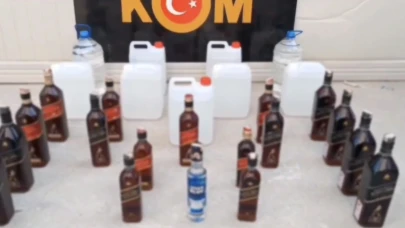 81 İlde Sahte Alkol Operasyonu: 91 Bin Litre Ele Geçirildi