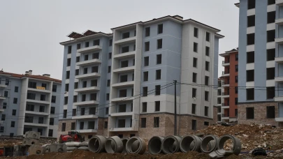 Taştepe 3. Etap TOKİ Konutları İnşaatı Hızla Devam Ediyor