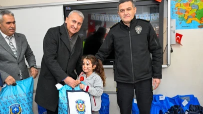 Emniyet Müdürü Kayhan Ay’dan Akçadağ’da Okul Ziyareti