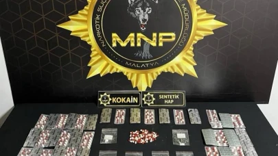 Malatya'da Zehir Tacirlerine Darbe: Binlerce Hap, 3 Tutuklama