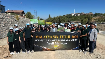 Malatya'nın Fethi'nin 924. Yıl Dönümünde 1101 Fidan Toprakla Buluştu