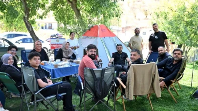 Yeşilyurt Belediyesinin Aile Çadır Kampı Keyifli Anlara Sahne Oldu
