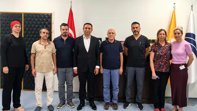 Sağlık-Sen’den TÖTM Başhekimi Karaaslan’a Ziyaret
