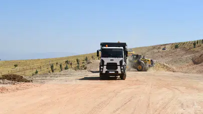 Malatya'da Kuşak Yolları Çalışmaları Tam Gaz Sürüyor