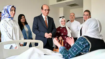 Yeşilyurt'ta Hastalara "Sağlıkla Kavuşalım" Desteği