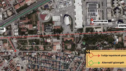 Zafer Bayramı Törenleri İçin Malatya'da Yollar Kapanıyor