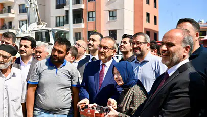 Tandoğan Mahallesi'ne İnci Cömert Camii'nin Temeli Atıldı