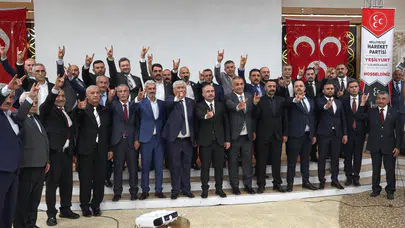 MHP Yeşilyurt Kongresi: Şemsettin Tüdün Güven Tazeledi