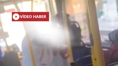 Otobüste "Ücretsiz Ulaşım Kartı" Kavgası: O Anlar Kameraya Yansıdı!