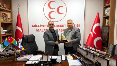 Hamit Özpolat'tan MHP İl Başkanı Turgay Şengönül'e Ziyaret