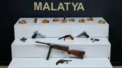 Malatya'da Silah Kaçakçılarına Darbe: 3 Kişi Gözaltına Alındı