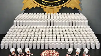 Malatya'da Narkotik Operasyonu: 46 Bin Hap Ele Geçirildi